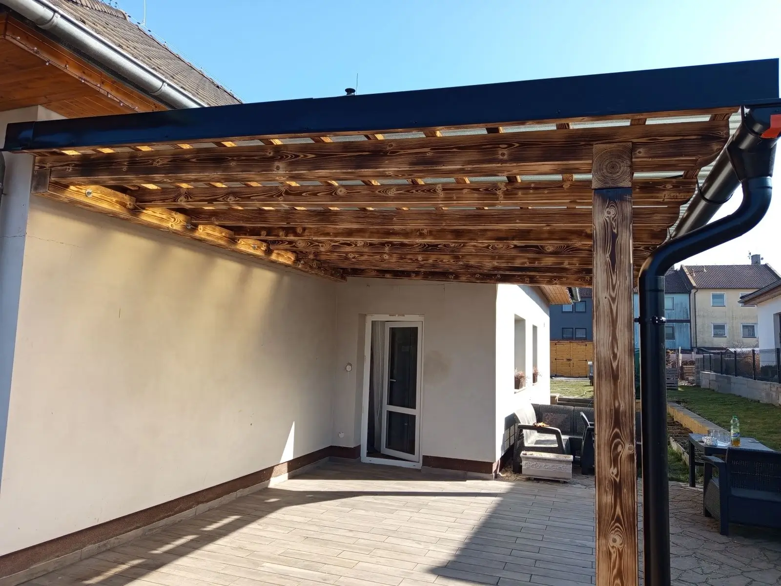 hotová pergola Dolní Bukovsko